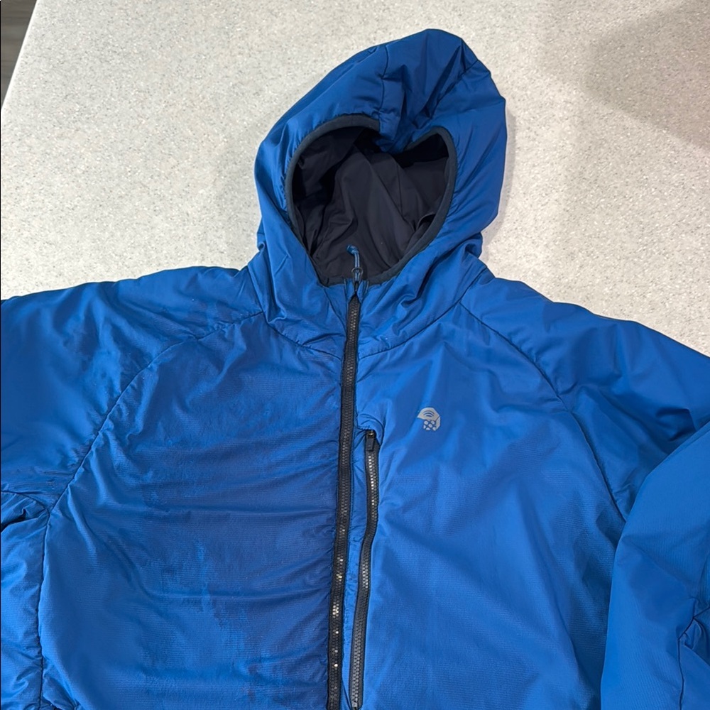 Mountain Hardwear - Kor Hoodie Blue Performance Water-Resistant Material